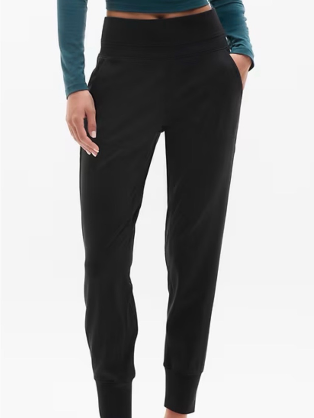 Athleta Black Jogger Pants